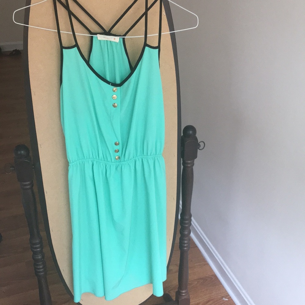 Teal Dress